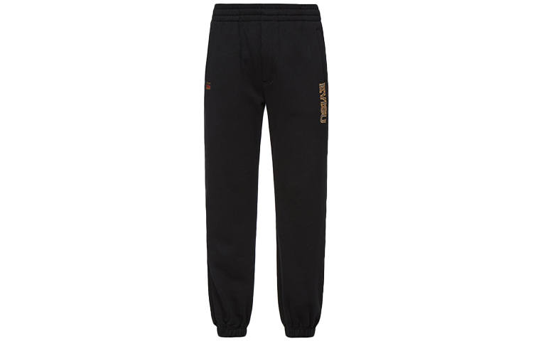 EVISU EVISU Knitted Sweatpants Men's Black Moderate Other