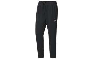 New Balance Joggers & Sweatpants Knitted Sweatpants Men's Black Moderate Straight Fit Pants