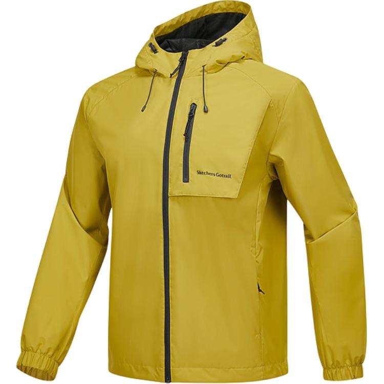 Skechers GO TRAIL Jacket Unisex Earth Yellow Green