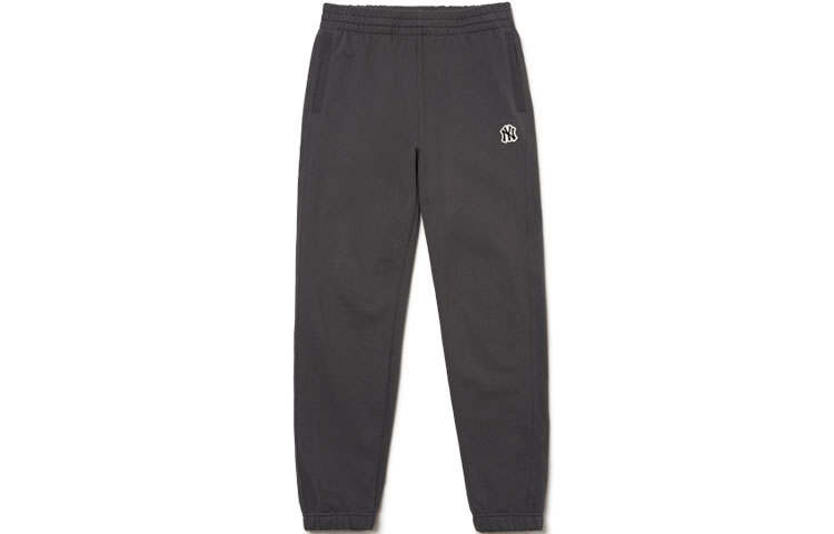 MLB New York Yankees Knitted Sweatpants Unisex Gray Moderate Cuffed Pants