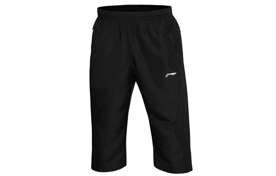 Li-Ning Li Ning Knitted Sweatpants Men's Black