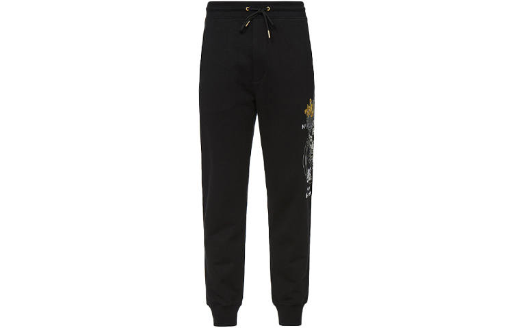 EVISU Jogger Sports Pants Men's Black