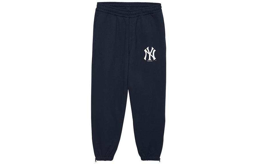 New Era FW22 Knitted Sweatpants Men's Navy Blue