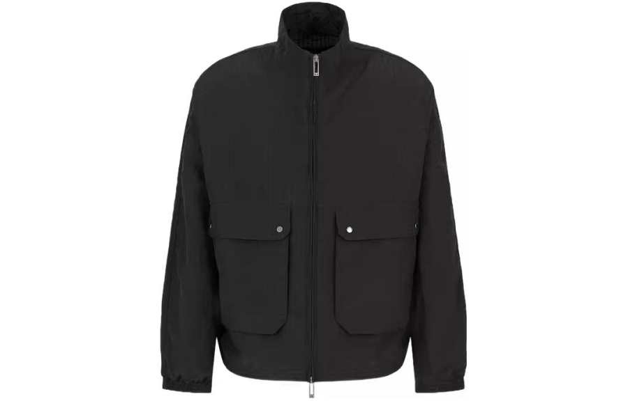 EMPORIO ARMANI SS24 Jackets & Coats Men's Black