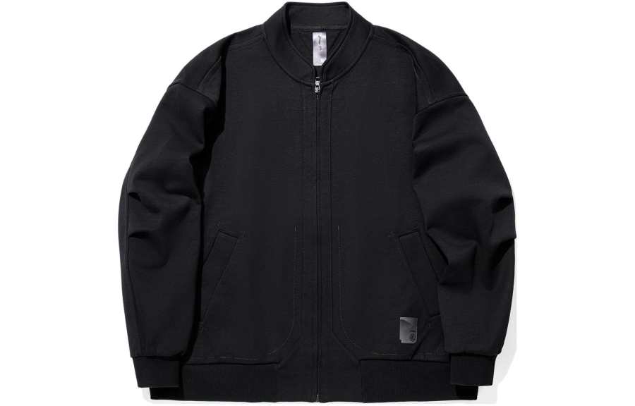Li-Ning Li Ning x CHENGLONG,LIANMINGKUAN Jackets & Coats Men's Black