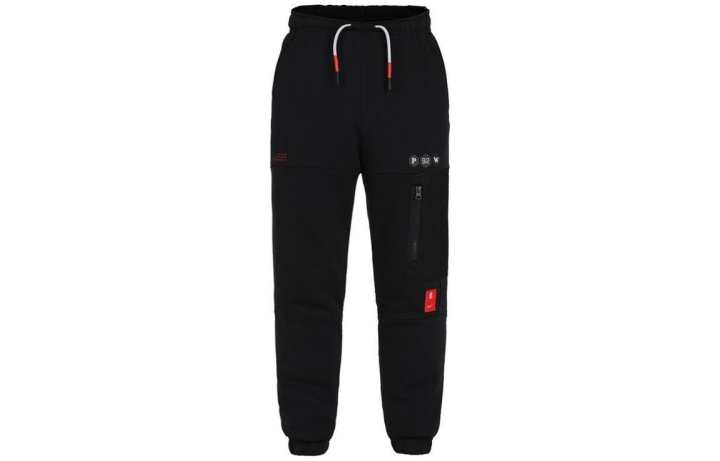Nike Nike Knitted Sweatpants Men's Black Thickened Cuffed Pants