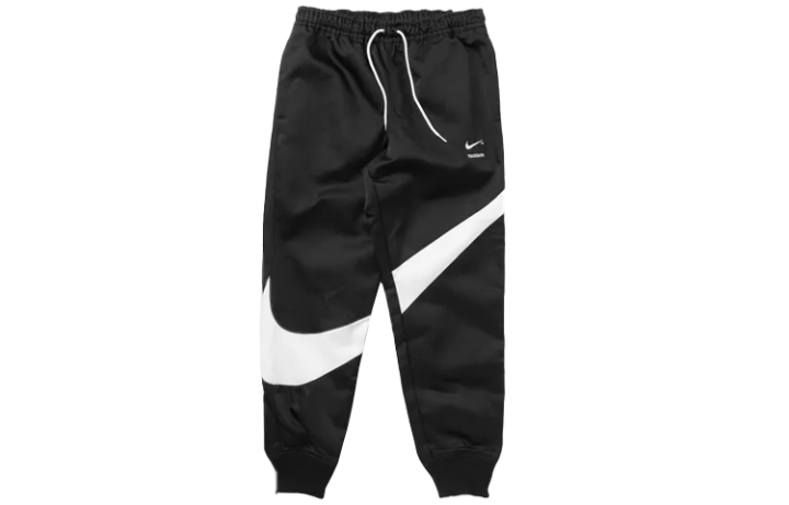 Nike Nike Knitted Sweatpants Men's Black Moderate Cuffed Pants
