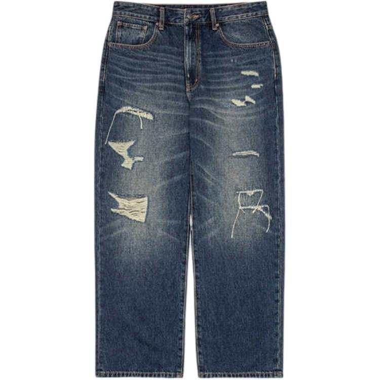 CLOT SS25 Jeans Unisex Blue Moderate Straight Fit Pants