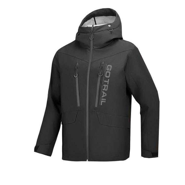 Skechers Fleece Lined Thermal Fashion Versatile 3 in 1 Jackets & Coats Men's Carbon Black