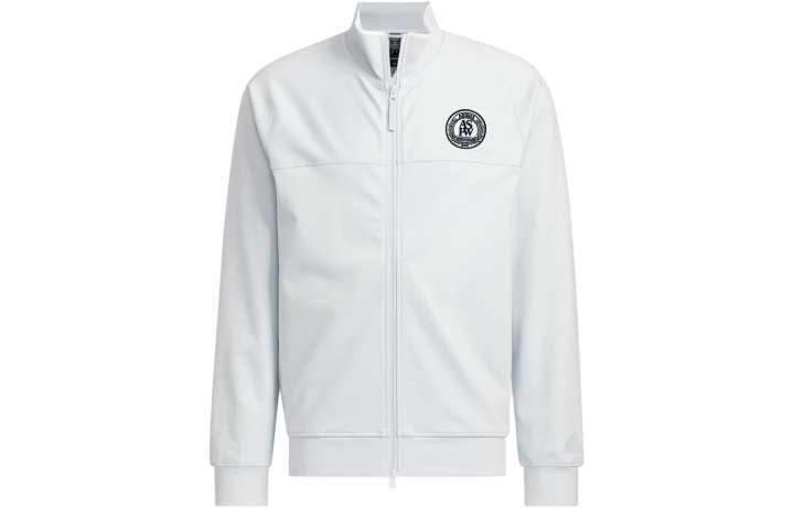 Adidas Adidas Verbiage Knit Jacket Jackets & Coats Men's Light Blue