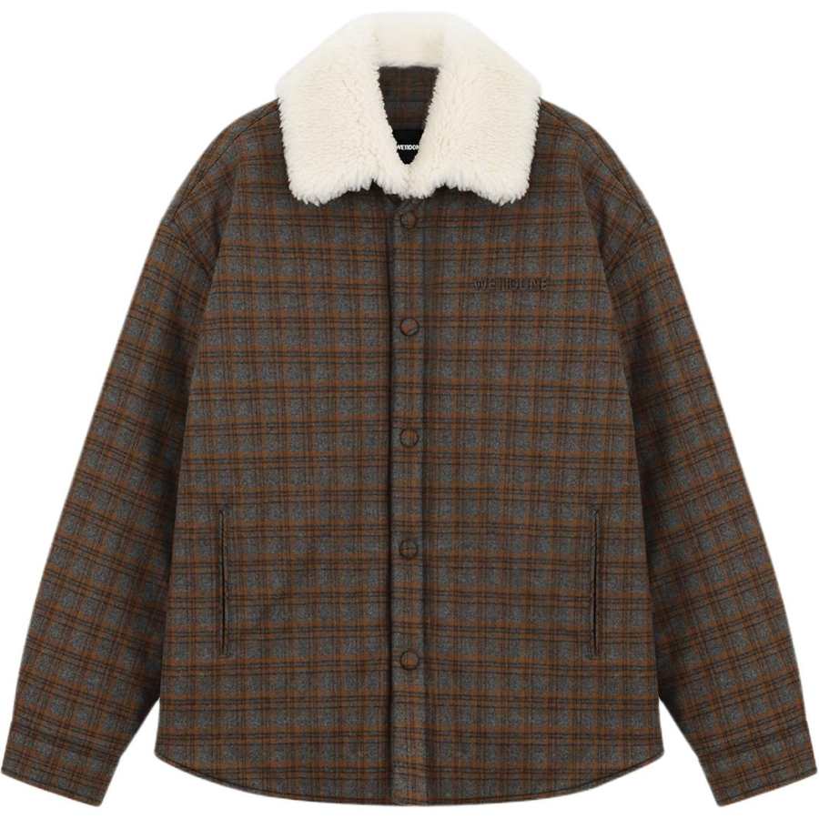 WE11DONE WE11DONE check-print jacket