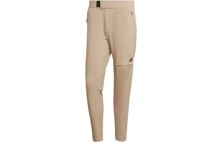 Adidas Adidas Knitted Sweatpants Men's Light Umber Moderate Straight Fit Pants