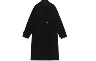 KW Trench Coats Unisex Suit Collar Thin Other