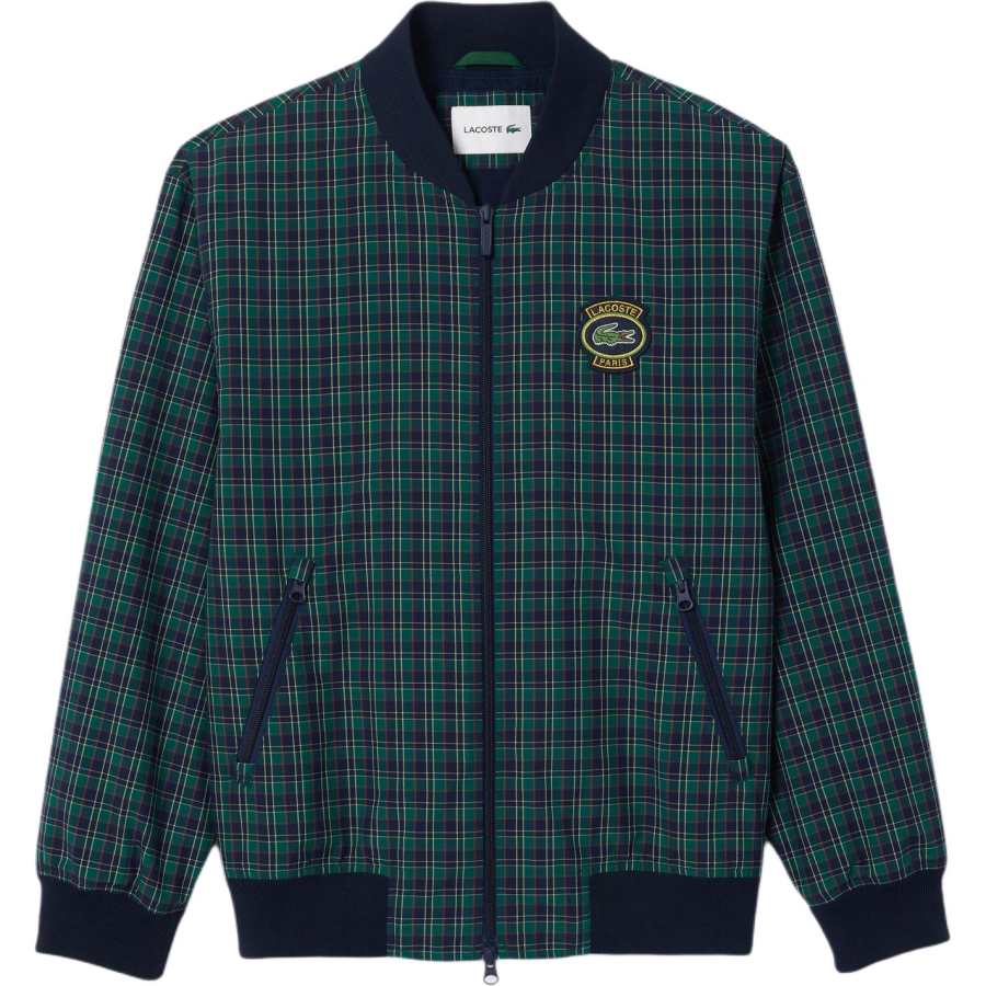 LACOSTE LACOSTE Jackets & Coats Men's Marine Blue/White