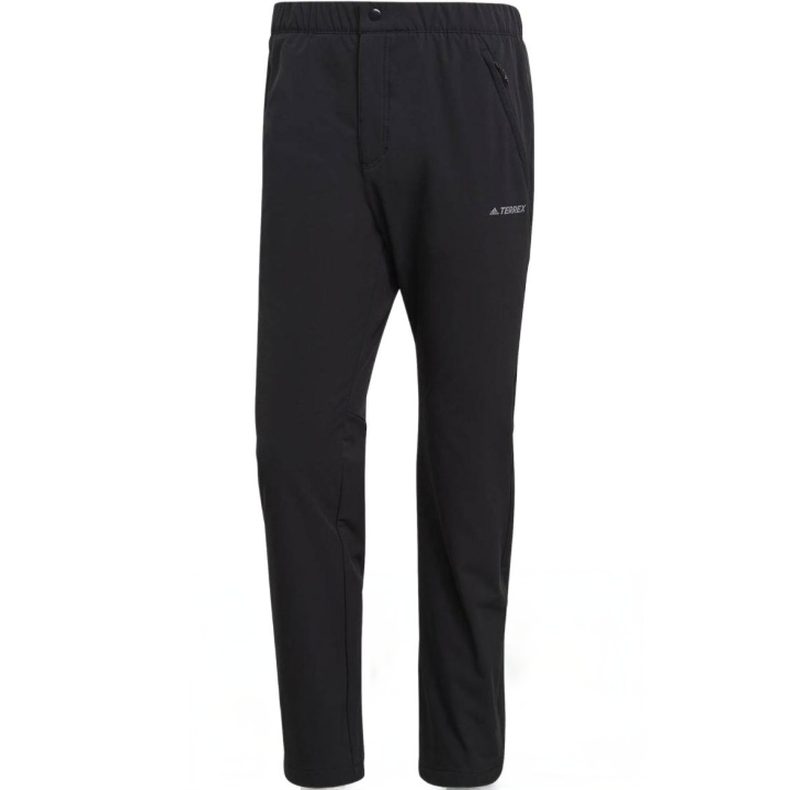 Adidas Adidas Casual Pants Men's Black Moderate Slim Fit Pants