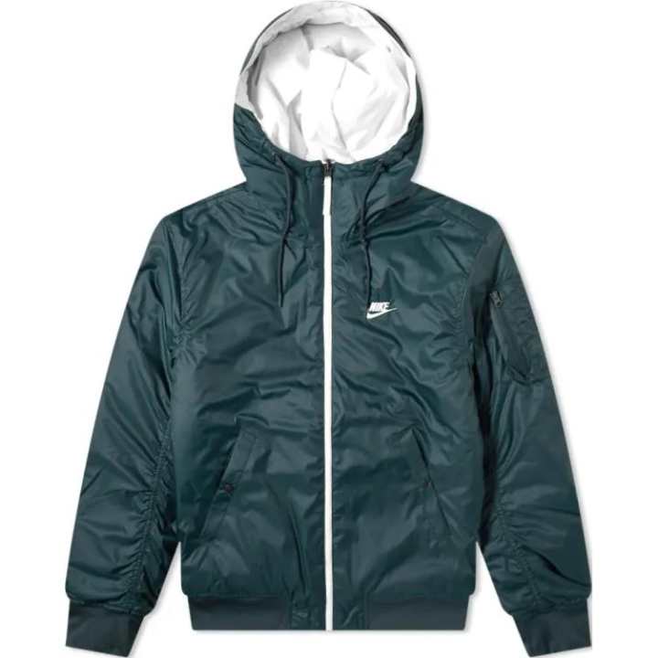 Nike Nike Jackets Men's Green Hooded Moderate Reversible