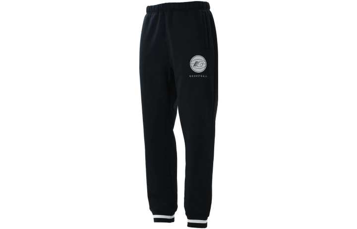 New Balance New Balance Knitted Sweatpants Men's Black Moderate Cuffed Pants