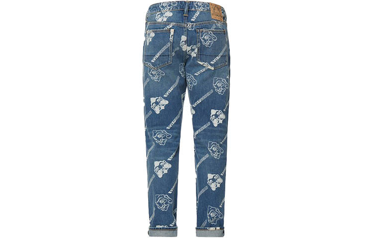 EVISU EVISU Jeans Men's Denim Blue Moderate Straight Fit Pants