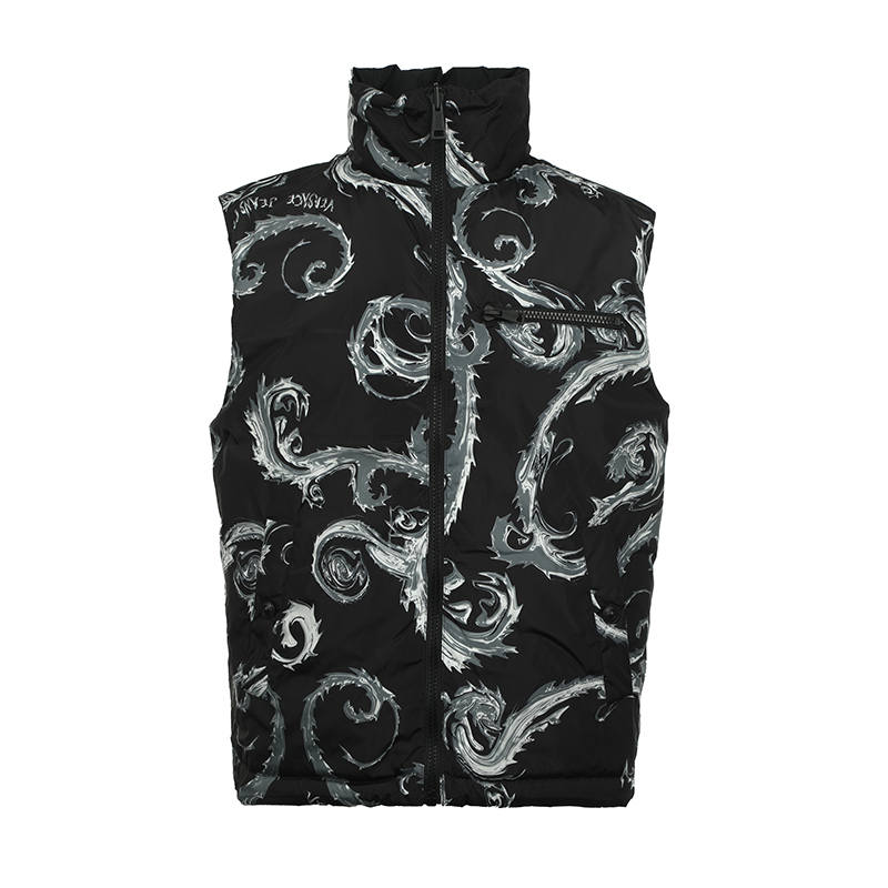 Versace Jeans Couture quilted reversible waistcoat