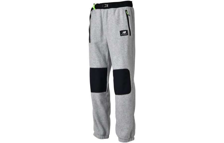 New Balance New Balance Knitted Sweatpants Men's Gray Moderate Straight Fit Pants