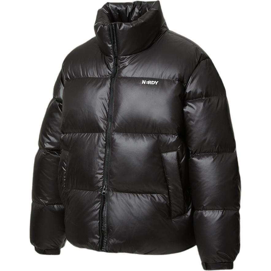 Nerdy Nerdy Down Jackets Unisex Black Stand Collar Moderate