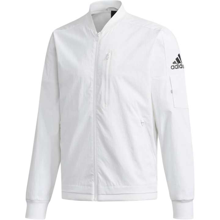 Adidas Adidas Jackets Men's White Stand Collar Moderate Other