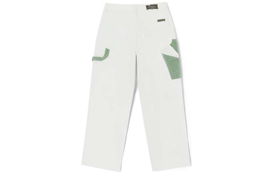 Lee X Randomevent Lee X RANDOMEVENT Jeans Unisex Ecru Moderate Straight Fit Pants