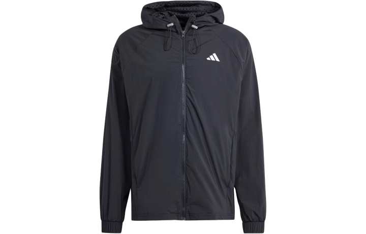 Adidas Adidas Tennis Pro Semi Transparent Full Zip Jacket Jackets & Coats Men's Black
