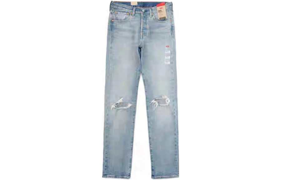 Levis Levis Jeans Men's Light Blue Moderate Ripped Pants