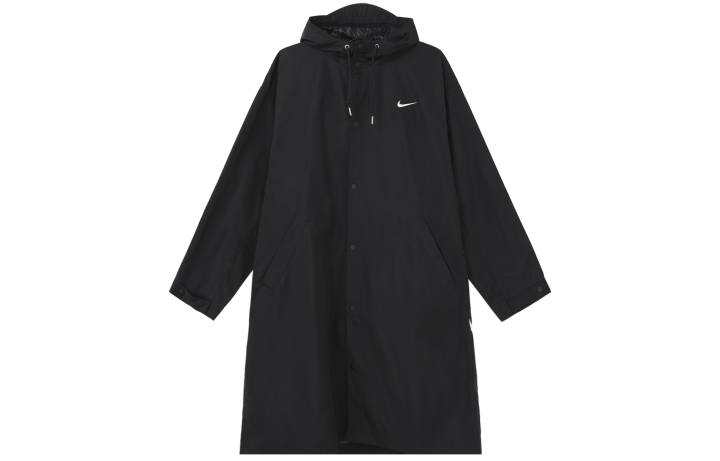 Nike Nike Trench Coats Men's Black Hooded Moderate Other