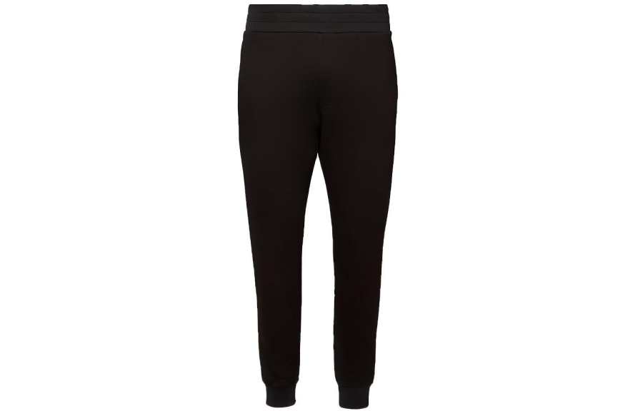VERSACE VERSACE Knitted Sweatpants Men's Black
