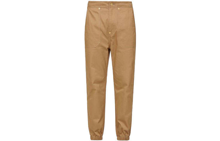 EVISU EVISU Knitted Sweatpants Men's Moderate Cuffed Pants