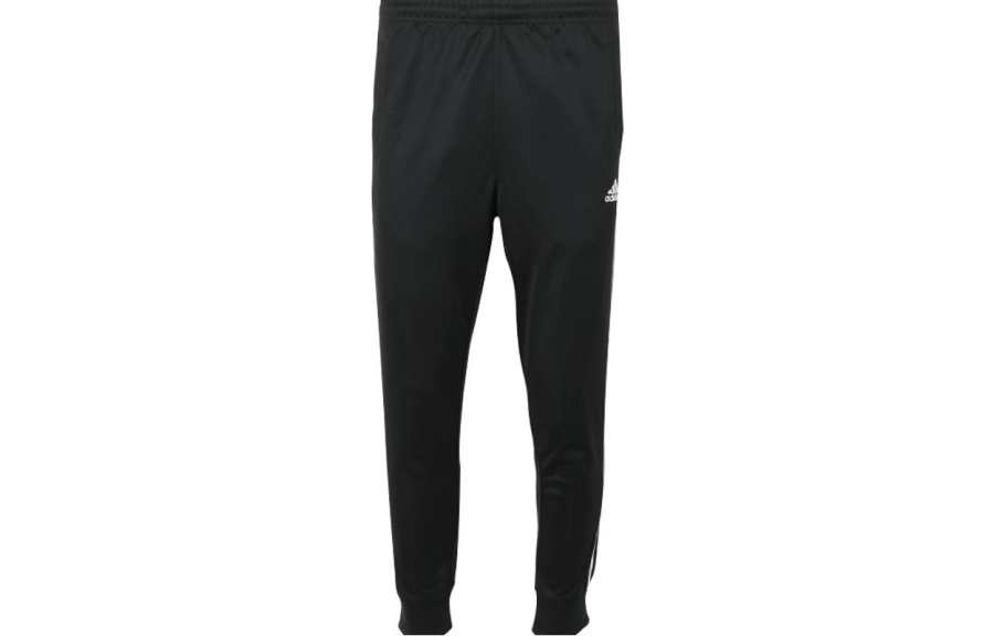 Adidas Adidas Knitted Sweatpants Men's Black Moderate Cuffed Pants