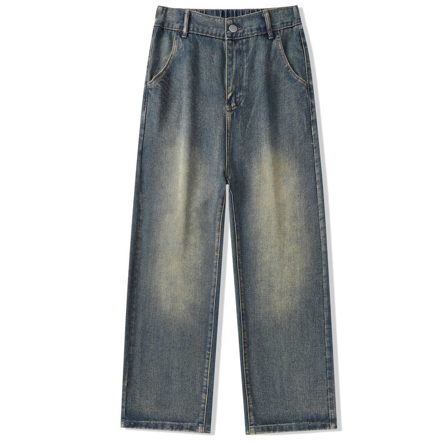 TEN MIRO Jeans Unisex Moderate Straight Fit Pants