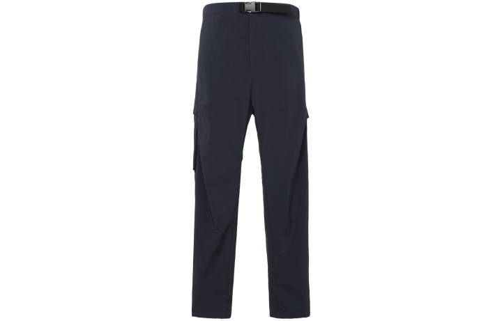 Adidas Adidas Solid Color Cargo Pants Unisex Navy Blue