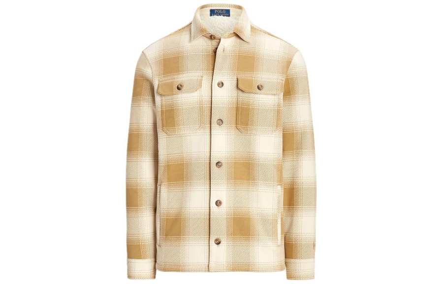 Polo Ralph Lauren Two tone Plaid Cotton Shirt
