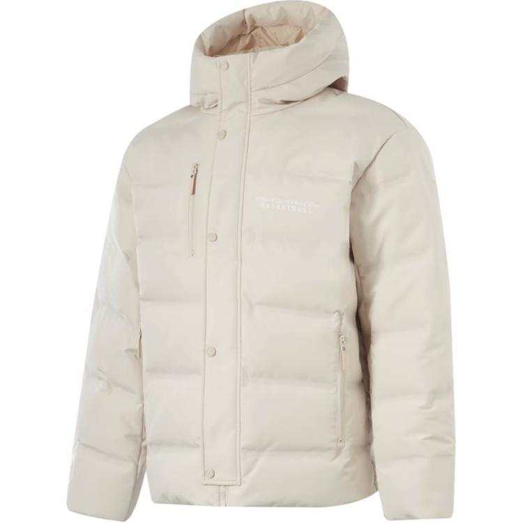 Li-Ning Li Ning Down Jacket Men's Oat Gray