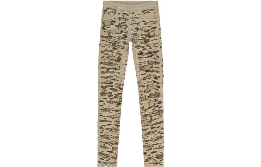 Givenchy Givenchy Destroyed Skinny Jeans