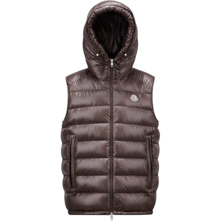 Moncler Moncler Barante Down Jacket Unisex Dark Brown