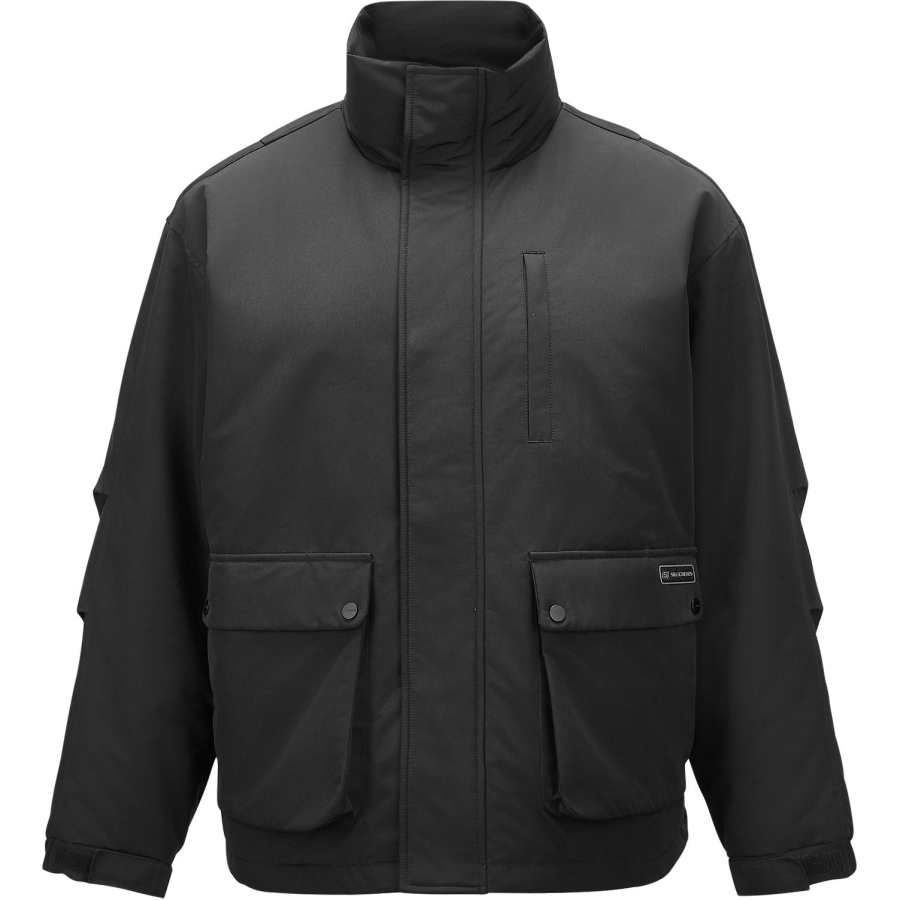 Skechers Sports League Collection Down Jacket Men's Carbon Black