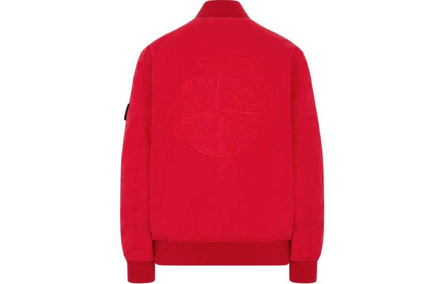 STONE ISLAND SS24 Jacket Unisex Red