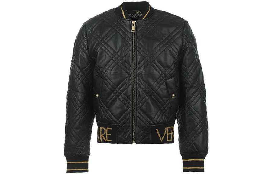 Versace Jeans Couture Quilted Bomber Jacket