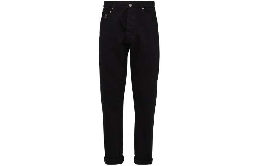 Brunello Cucinelli SS24 Jeans Men's Black