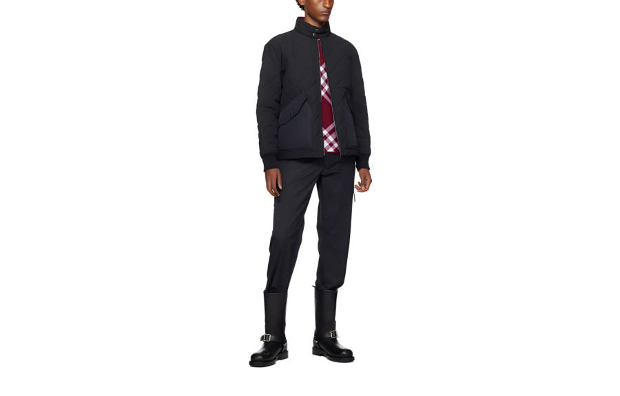 Burberry Burberry SS24 Puffer Jacket Men's Black