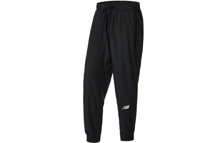 New Balance New Balance Knitted Sweatpants Men's Black Moderate Cuffed Pants