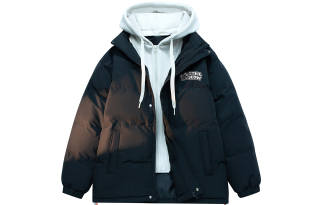Stillslow Puffer Jackets Unisex Detachable Hood Thickened