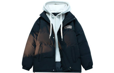 Stillslow Puffer Jackets Unisex Detachable Hood Thickened