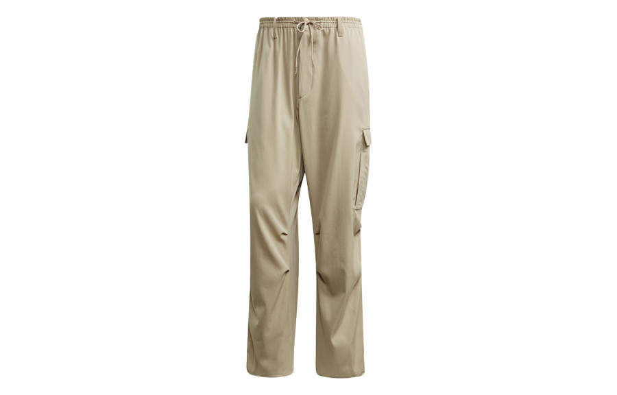 Y-3 Y 3 Knitted Sweatpants Men's Khaki Moderate Tapered Pants