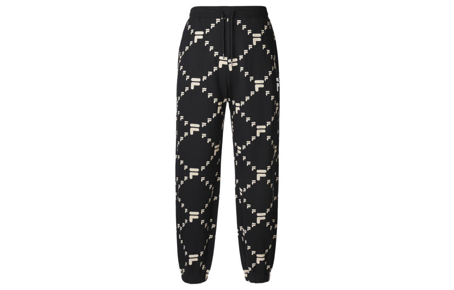 FILA FUSION TOKYO STUKIO Knitted Sweatpants Men's Pitch Black