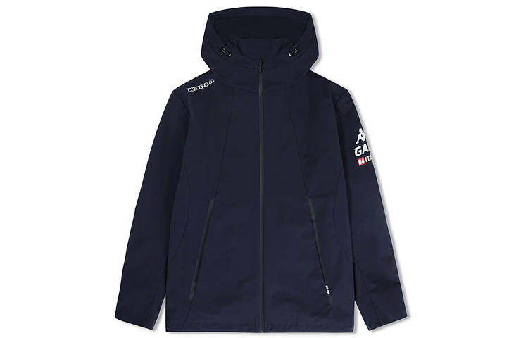 Kappa Jackets Men's Midnight Blue Black 906 Hooded Moderate Other